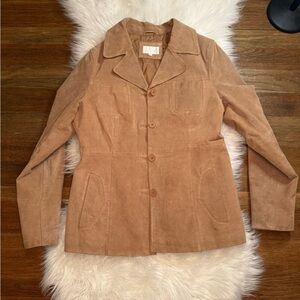 Tan Suede Women's Jacket